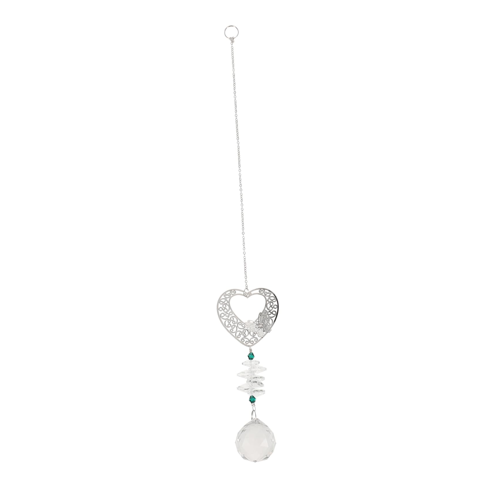 3 Pendentifs Fenêtres Soleil Cristal Transparent Arc Suspension