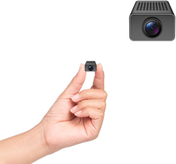 Miniatura 1 de Mini cámara, cámara de niñera para el hogar, nube gratuita, configuración instantánea con cuerpo más estrecho para una fácil posición, detección de