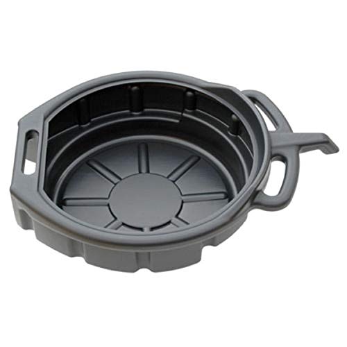 Unibos | Vehicles Oil Drain Pan | Gearbox Fuel Drain Pan | Large Capacity | Bucket for Car Motorbike etc | Oil Coolant Gearbox Fuel Drain Tray | Multifunctional Essential | 16 Litres