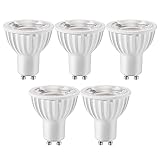 REGULABLE: las bombillas LED GU10 pueden ser compatibles con muchos reguladores de intensidad. Con atenuación del 100 % al 10 %, nuestra bombilla regulable LED gu10 le permite crear su propia atmósfera de iluminación.