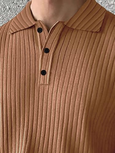 Image of Noble Monk Relax Fit |Textured| Lycra | Polo Neck T-Shirt