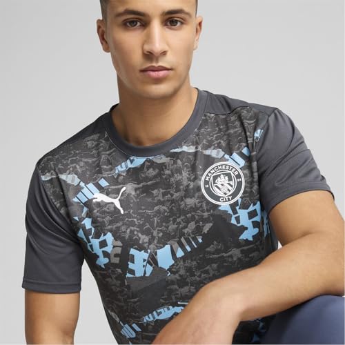 Puma Manchester City Prematch Ss 24-25 M - Abbigliamento Calcio Ufficiale - Uomo - Color Mix - 4