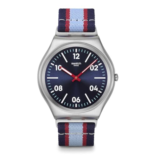 Montre Swatch Beside The Sea SS07S148 bleue : fini les montres lourdes et inconfortables en ete