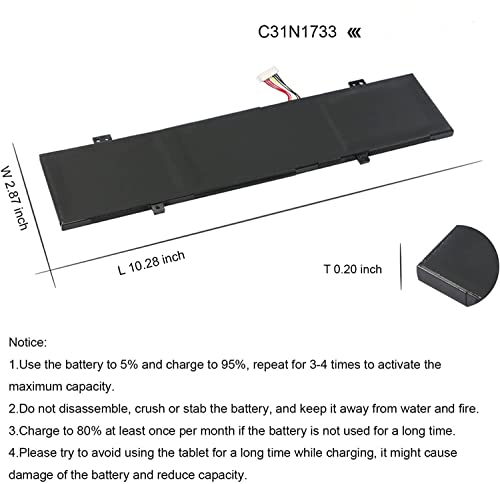 Batterie C31N1733 pour ASUS VivoBook Flip 14 TP412FA - 6