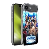 Head Case Designs Officially Licensed WWE Smackdown! Pay-Per-View Superstars Gel Case [Military Grade Protection] Compatible with Apple iPhone 17 Air and Compatible with MagSafe