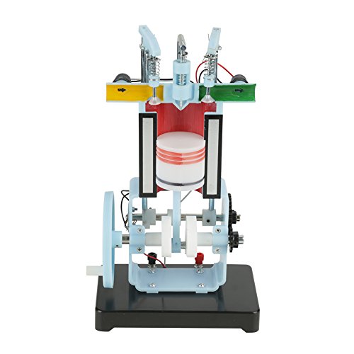 Handkurbel-Modell, Elektrochemie-Zubehör, Laborinstrumente, Geräte, die Bewegliche Teile für Physik-Mechanik-Experimente, Lehrinstrumente, 4-Takt, Betätigen