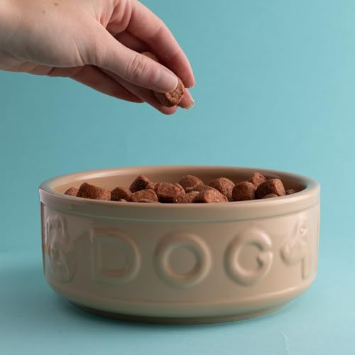 Mason Cash: Cane Dog Bowl - 9.8", 101oz - Tan, Food-Water Dish, Durable Ceramic Stoneware, Microwave-Dishwasher Safe, Pet Meal Feeding-Hydration by Mason Cash - Image 2