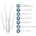 WAVLINK AC1200 Dual Band Extensor WiFi/Ap Inalámbrico para Exteriores de PoE y...