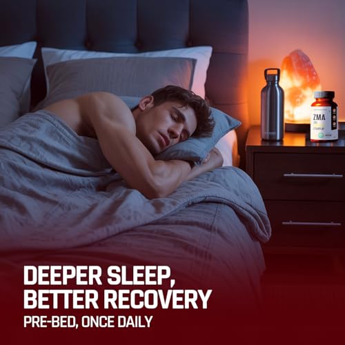 Image of NATURALTEIN ZMA Tablets - Zinc Magnesium Vitamin B6 Supplement | 30 Veg Tablets | Sports Recovery & Daily Performance | Muscle Strength, Better Sleep & Faster Recovery