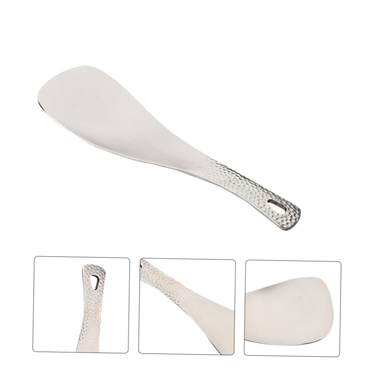 VANZACK 3piezas Cuchara De Titanio para Camping Utensilios De Cocina Ligeros y Resistentes para Picnic y Actividades Al Aire Accesorios De Camping Portátiles