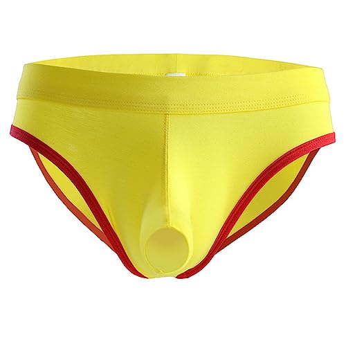 Men's Sexy Breathable Elephant Trunk Underwear Mid-Waist Body-Shaping Underpants Soft Cool Boxer Briefs2