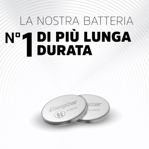 Energizer Ultimate Lithium - Batteria Litio CR2032 (Confezione Da 4) 3V Batterie A Bottone - La Prima Pila 3 In 1 Child Shield Al Mondo - La Technologia Alert - 2
