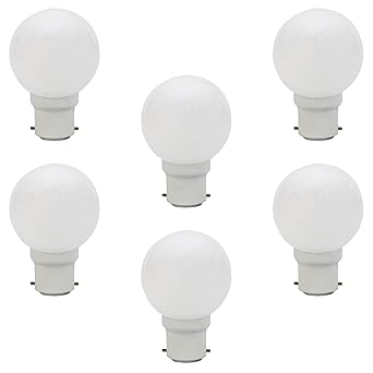 Surya 0.5W Neo Maxx Led Bulb (White, Pack of 6)