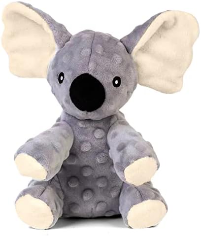 Blnboimrun Dog Toys Stuffed Dog Plush Toys Koala Dog Squeaky Toys with Crinkle Paper Chew Toys for Large and Medium Dogs Puppy