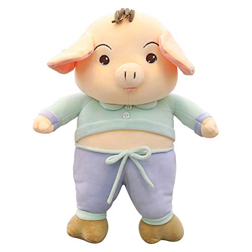 Poupée de porc en peluche contre le sommeil difficile : oreiller de lit pour fille