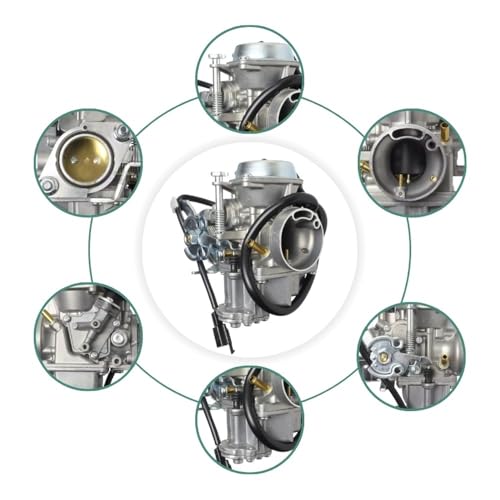 Carburador 30mm para solucionar tirones en cuatriciclo Linhai 260cc y Marquis Te-250 3