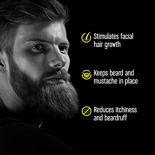 Delta Genesis Beard Bolt Xl | Styling And Conditioning Hair Product For Men | Mustache And Beard Balm | Leave-In Conditioner With Jojoba And Argan Oil | Stimulates Growth For Maximum Volume #TOP3