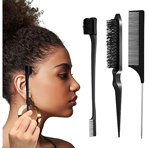 Juego de Cepillo de Burlas para Cabello con Mango Liso Cover