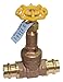 Apollo Valves - 30LF00301PR - Press Gate Valve, Inlet to Outlet Length: 3-29/32, Pipe Size: 1/2, Max. Fluid Temp.: 0 to 250 F