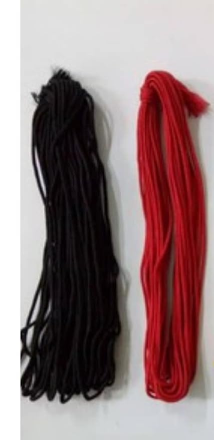 (12 meter) arana kayiru pack(6 meter black and 6 meter read) of of Arana kayir in black AND read colour Aranakodi rope use for women, men, childrens,babys in leg,neck,hand, stomack use (B0CRQM47W5) Amazon Price History, Amazon Price Tracker