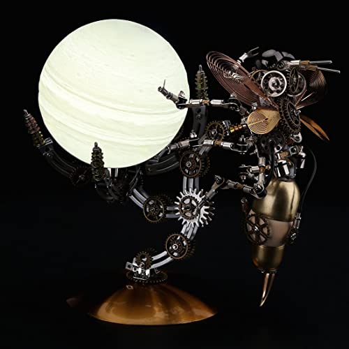 Puzzle 3D métal de 627 pièces : guêpe steampunk de haute précision