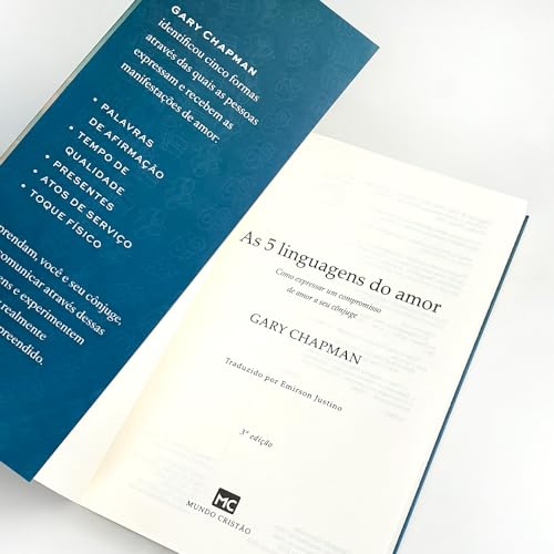 Kit 2 Livros | As Cinco Linguagens do Amor - Gary Chapman + Devocional Amando a Deus - Flores