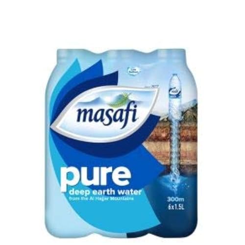 Masafi Water Pure 1.5 (Pack of 6 Bottles)