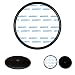 Ramtech 90mm 3M PE Foam Tape Car Truck Dash Dashboard Adhesive Sticky Suction Cup Mount Disc Disk Pad For Rand McNally Good Sam RVND 7735 LM GPS - DMD90