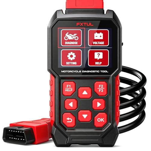 Engine Stall From Ignition Timing Software Error - 2020-2022 Honda GL1800 Gold Wing Motorcycles 5 FXTUL M4-EU Motorcycle Diagnostic Tool Full System OBD2 Scanner 12+ Brands