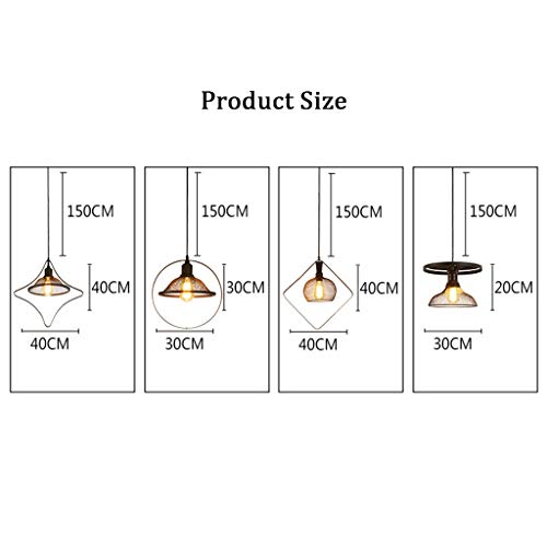 Candelabros de techo E27 industriales ajustables para tienda de ropa 7
