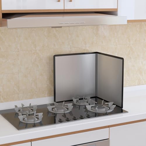 Plaque anti-projections de cuisson en acier inoxydable robuste Baluue - 8
