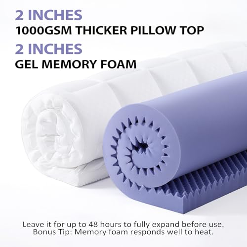 Downluxe 4-Inch Mattress Topper thumbnail 8