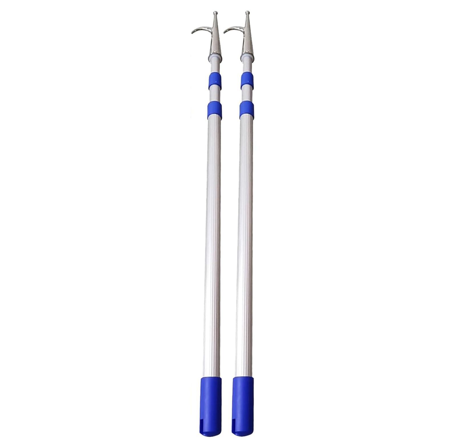 MSHGSKU Telescopic Boat Hook Pole, 200 kg Load Capacity, for Docking, Rescue, and Cargo Handling