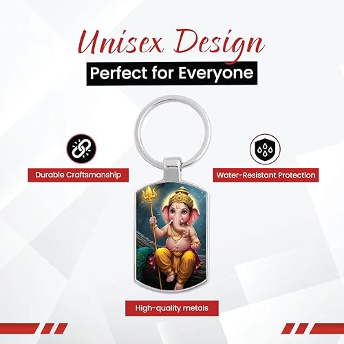 Image of Premium Printed Metal Keychain for Men & Women | High-Definition Artwork Print | Durable Key Ring for Car, Bike, Home & Office Keys | Stylish Decorative Key Holder Gift