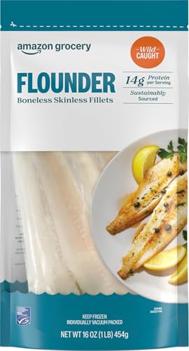 Amazon Fresh Wild Flounder Fillets