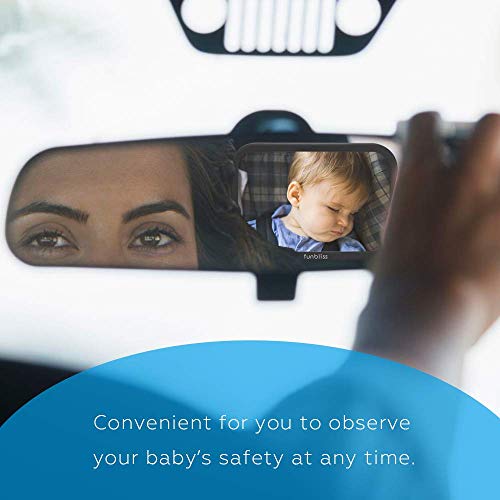 Funbliss Baby Car Mirror Safely Monitor,Shatterproof by funbliss - Used condition - Image 7