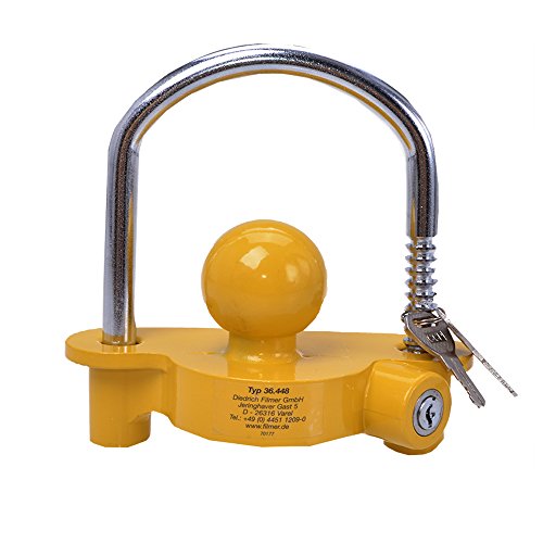 Preisvergleich Produktbild Filmer 36448 Anhängerschloss, Anzahl 1