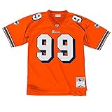 miami dolphins jersey 2019 Offiziell lizensiert. Mitchell & Ness Jason Taylor #99 Miami Dolphins Legacy Throwback NFL Trikot Orange, XL