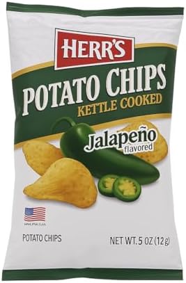 Herr'S Jalapeno Kettle Cooked 142G