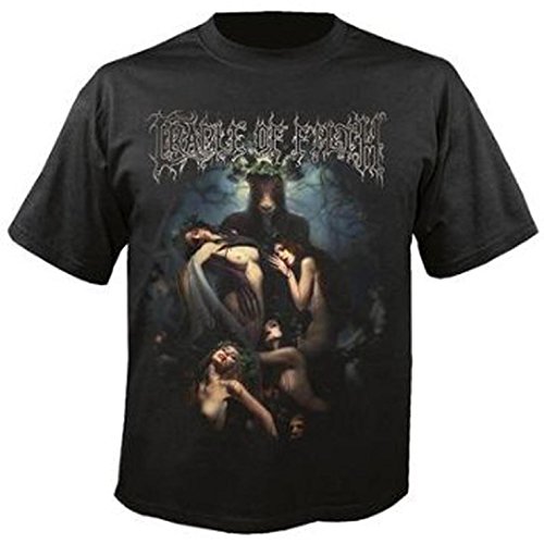 Photo de Cradle of Obscénité Hammer of The Witches 'T-Shirt - Noir - Large