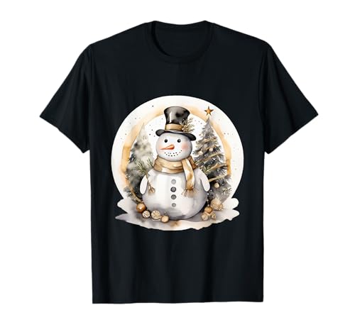 Invierno Temporada Navidad Invierno Mu Camiseta