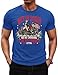 Vintage 4th of July Shirt Men, Get in Loser We're Crossing The Delaware T-Shirt Royal Blue