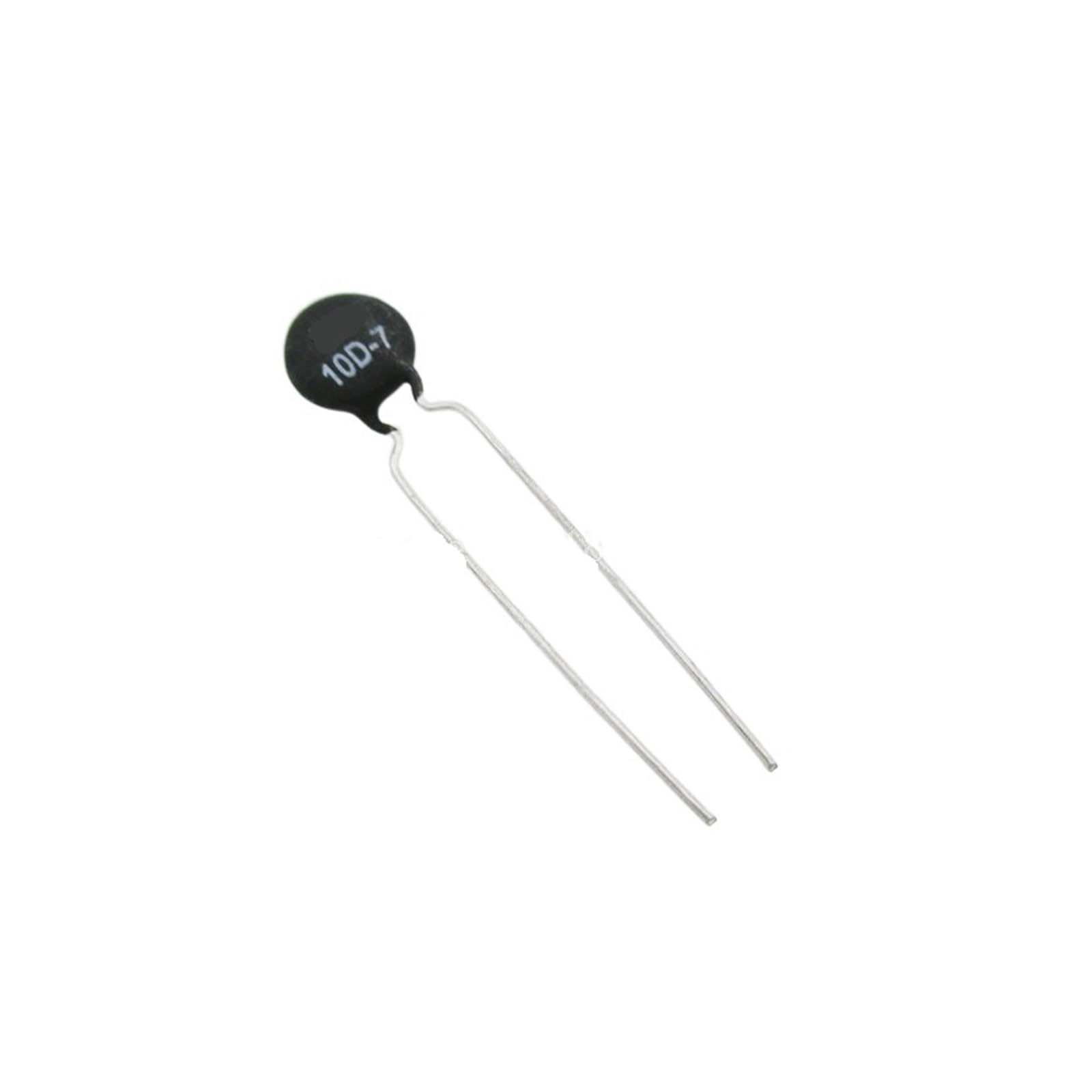 Résistance thermistance 10D-7 CTN 10 Ohms pour régulation thermique de départ
