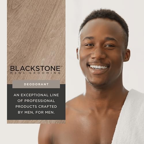 Image of Blackstone Men's Grooming Aluminum-Free Deodorant - All Day Odor Protection | Long Lasting Protection - Sandalwood (2.82 oz)