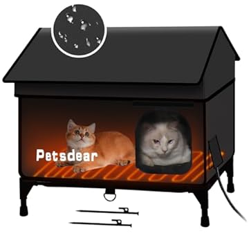 best heated cat house outdoor