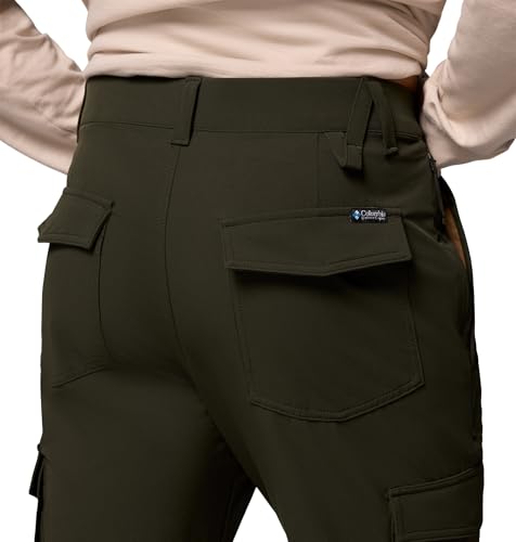 Columbia Men's ROC Tech Cargo Pant, Hiking Cargo Trousers, Greenscape, 31 Waist x 34 Length - 8
