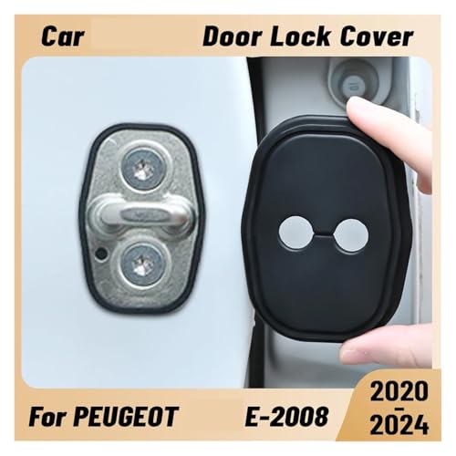 Housse protection pour serrure porte voiture E-2008 loquets auto
