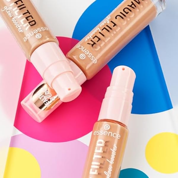 essence Флюид для лица MAGIC FILTER glow booster, уход, тонирующий эффект, смягчающее средство, натуральный, сияющий (14 мл)
