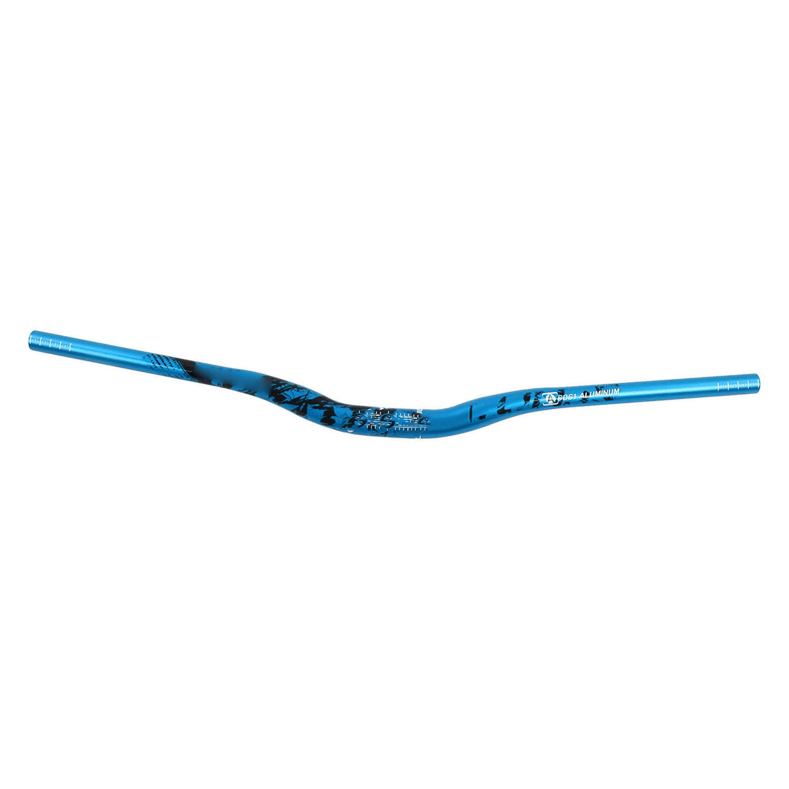 Guidon de Piste de Roue en Alliage D'aluminium Haute Résistance, Longueur de 780 Mm, Conception Ergonomique pour le Vélo de Montagne de Descente (Bleu)