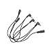 Tom'sline Engineering 5 Way Right Angle Pedal Power Daisy Chain ADC-M5 Cable for Guitars and Basses Effect Pedals